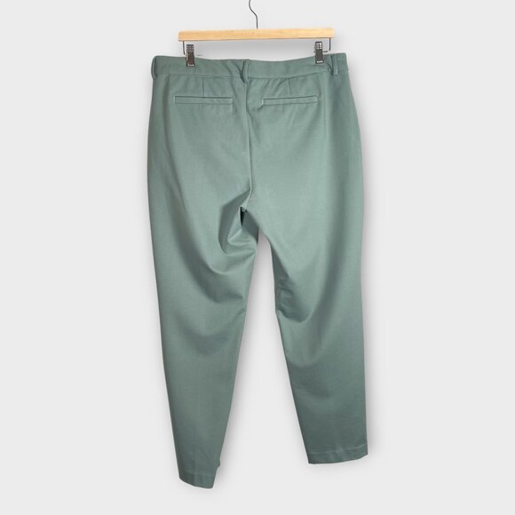 Liverpool Los Angeles Knit Trousers Pants Womans 14 Sage Green - Picture 4 of 10